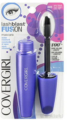 

Cover Girl Lashblast Fusion Water Resistant Mascara Very Black 885, 0.44-Ounce 4.5 g(Black)