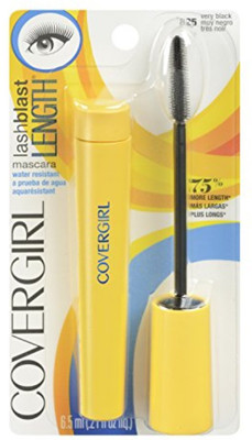 

Cover Girl Lashblast Length Water Resistant Very Black 825, 0.21 Oz 4.5 g(Black)
