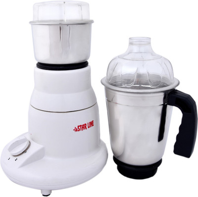 

STAR LINE MG18H35 550 Mixer Grinder(Multicolor, 2 Jars)