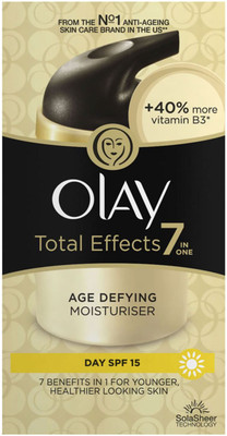 

Olay Total Effects 7in1 Anti-Ageing Moisturiser SPF15 - 50ml(50 ml)