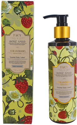 

Facy Vintage Amour Strawberry Smoothie Scented Body Lotion, Sweet Savoury(200 g)
