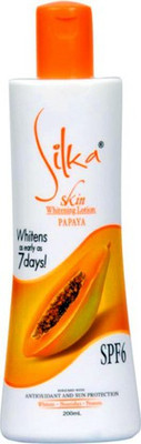 

SILKA Skin Whitening Lotion Papaya(200 ml)