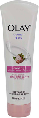 

Olay Quench Body Lotion, Cooling White Strawberry & Mint - 250ml (8.4oz)(250 ml)