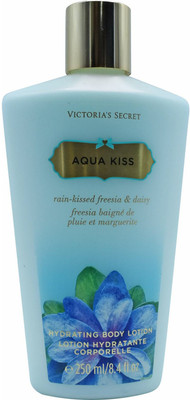 

Victoria's Secret Aqua Kiss Hydrating Body Lotion- rainKissed Freesia & Daisy(250 ml)