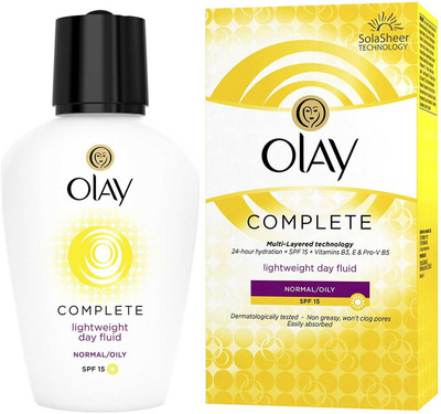 

Olay Complete Lightweight Day Fluid SPF15 - Normal/Oily - 100ml(100 ml)