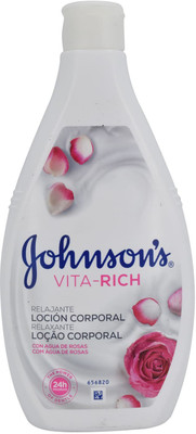 

Johnson's Vita-Rich Relajant Body Lotion, Rose - 400ml(400 ml)