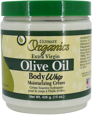 

Ultimate Organics Extra Virgin Olive Oil Body Whip Moisturizing Cream(426 g)