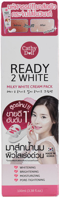 Cathy Doll Ready 2 White, Milky White Cream Pack - 100ml (3.38oz)(100 ml)
