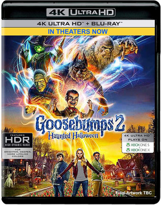 

Goosebumps 2: Haunted Halloween (4K UHD & HD)(4K(UHD) Blu-ray English)