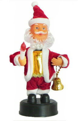 

New Jaipur Handicraft Musical Santa Claus Dancing X Mas Gifts Christmas Toys Santa Claus Toys Electric power toys Christmas gifts for gifts party decorations Christmas decorations Dancing Santa Claus(Multicolor)