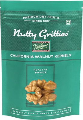 

Nutty Gritties California Walnut Kernals Walnuts(223 g, Pouch)