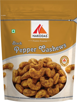 

NAKODAS BLACK PEPPER Cashews(200 g, Pouch)