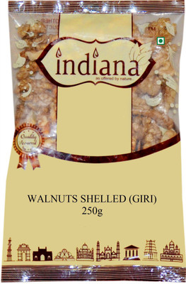 

Indiana American Walnuts Premium Quality Walnuts(250 g, Pouch)
