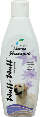 

Wuff Wuff Dog Grooming Conditioning, Allergy Relief Aloevera Dog Shampoo(200 ml)