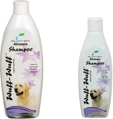 

Wuff Wuff Anti-dandruff, Anti-fungal, Allergy Relief Aloevera Dog Shampoo(700 ml)