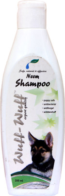 

Wuff Wuff Anti-dandruff, Allergy Relief, Anti-itching, Hypoallergenic neem Dog Shampoo(200 ml)