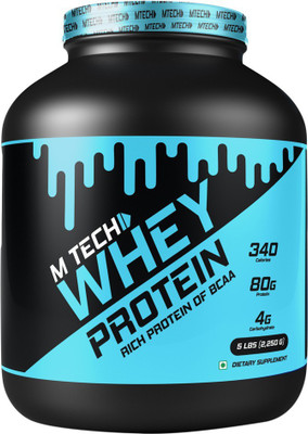 M-tech WHEY PROTEIN - 5lbs - Choco Whey Protein(2.5 kg, Chocolate)