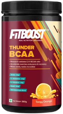 

Fitboost Thunder BCAA(360 g, Tangy Orange)