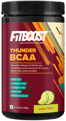 

Fitboost Thunder BCAA(360 g, Lemon Blast)
