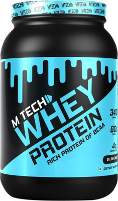 M-tech WHEY PROTEIN - 2lbs Whey Protein(1 kg, Chocolate)