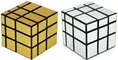 

Nabhya Combo Cube STICKERLESS CUBE Magic Speed Cube (Multicolour)(2 Pieces)