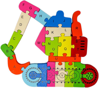 

Tootpado Alphabet and Number Wooden - Excavator (1TNG269)(1 Pieces)