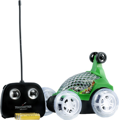

ToyzIsland Exclusive High Quality 360 degree STUNT BEN 10 CAR R/C with charger(Multicolor)