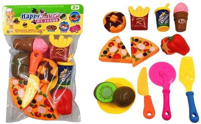 

janak impex toys and sales Sliceable Fruits Cutting Play Toy Set