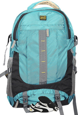 

alfisha Lightweight Waterproof Luggage Travel Rucksack/Hiking Backpack / Sea Green Rucksack - 35(Green)