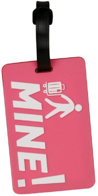 

PickNGrab MINE PINK TAG 2 PIECES Luggage Tag(Multicolor)