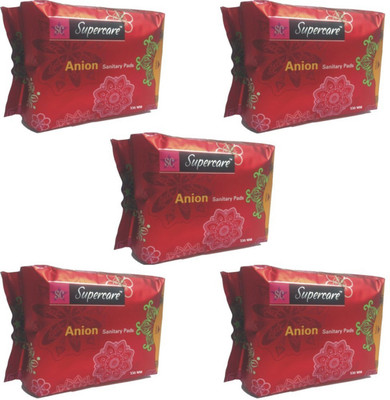 supercare sanitary pads Sanitary Pad(Pack of 5)