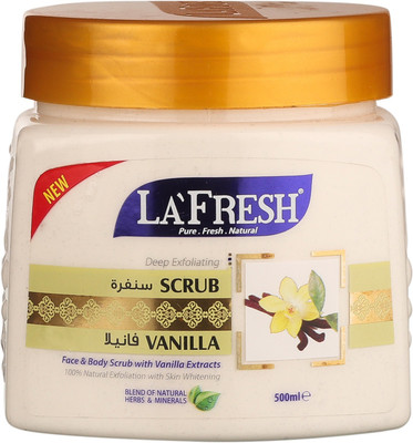 

La Fresh VANILLA FACE & BODY SCRUB Scrub(500 ml)