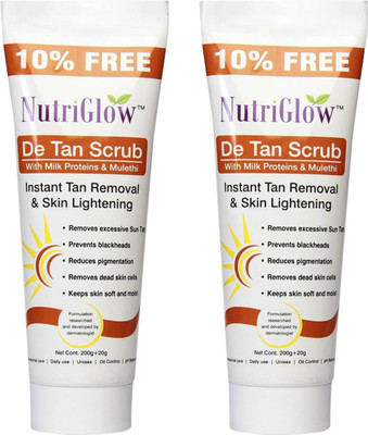 

NutriGlow De-Tan Scrub (Pack of 2) Scrub(440 g)