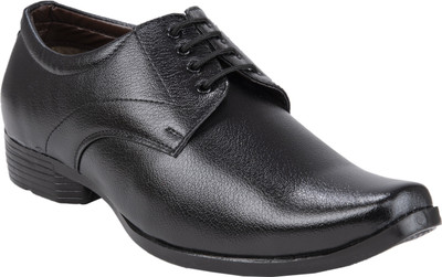 

VANNEF Synthetic Leather Casual Partywear Wedding Office Use Formal Shoes For Mens And Boys Boots For Men(Black