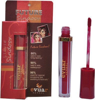 

Evuar Herbal Waterproof Long Lasting Liquid Sindoor Sindoor(Marron)