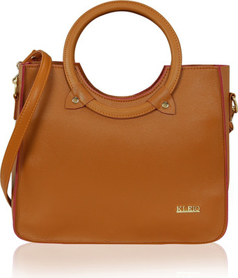 

Kleio Women Formal, Casual Tan Leatherette Hand-held Bag