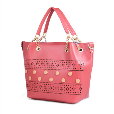 

Dewberries Women Casual Pink PU Sling Bag