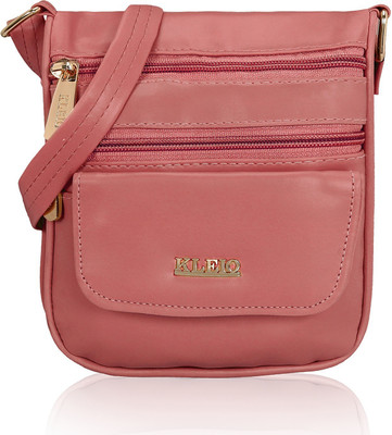 

Kleio Women Casual Brown PU Sling Bag