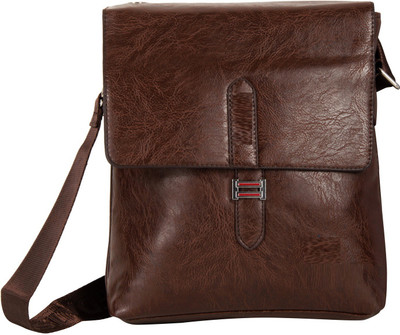

Bazaar Pirates Men & Women Casual, Formal Brown PU Sling Bag