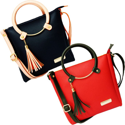 

bandicoot Women Casual, Formal, Sports, Evening/Party Red PU Sling Bag