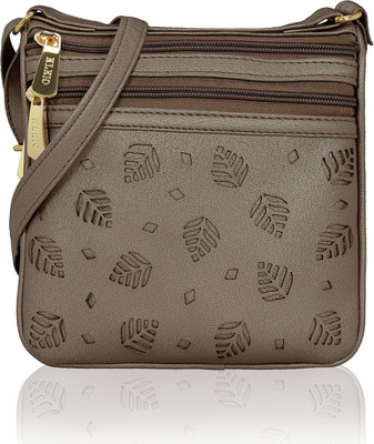 

Kleio Women Formal, Casual Brown PU Sling Bag