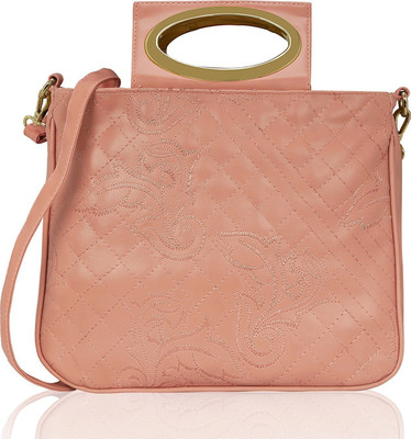 

Kleio Women Formal, Casual Pink PU Hand-held Bag