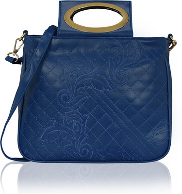 

Kleio Women Formal, Casual Blue PU Hand-held Bag