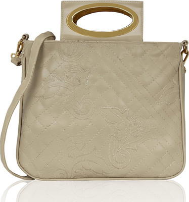 

Kleio Women Formal, Casual Beige PU Hand-held Bag