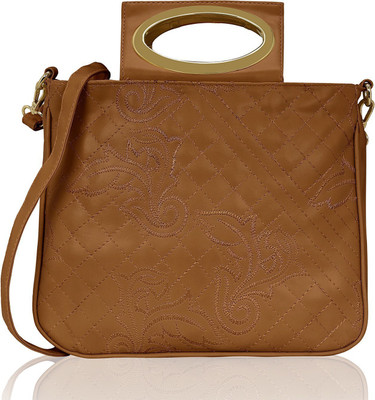 

Kleio Women Formal, Casual Tan PU Hand-held Bag