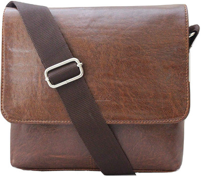 

SPHINX Men & Women Sports Brown Synthetic Leather Sling Bag