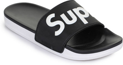 

Appe Men Casual black open Toe Slipper :: Appe-00278 Slides