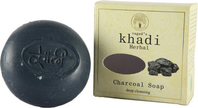 

Vagad's Khadi Deep Cleansing Charcoal Soap(100 g)