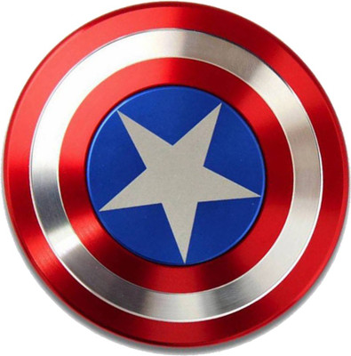 

BERRIN Toys Amazing Metal Rounded Avenger Shield Fidget Spinner(Multicolor)