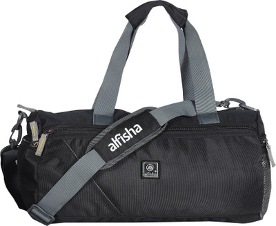 

alfisha Travel / Hiking backpack/ 1000 Daniaum 27 Ltrs Gym Bag (Black) Gym Bag(Black, Backpack